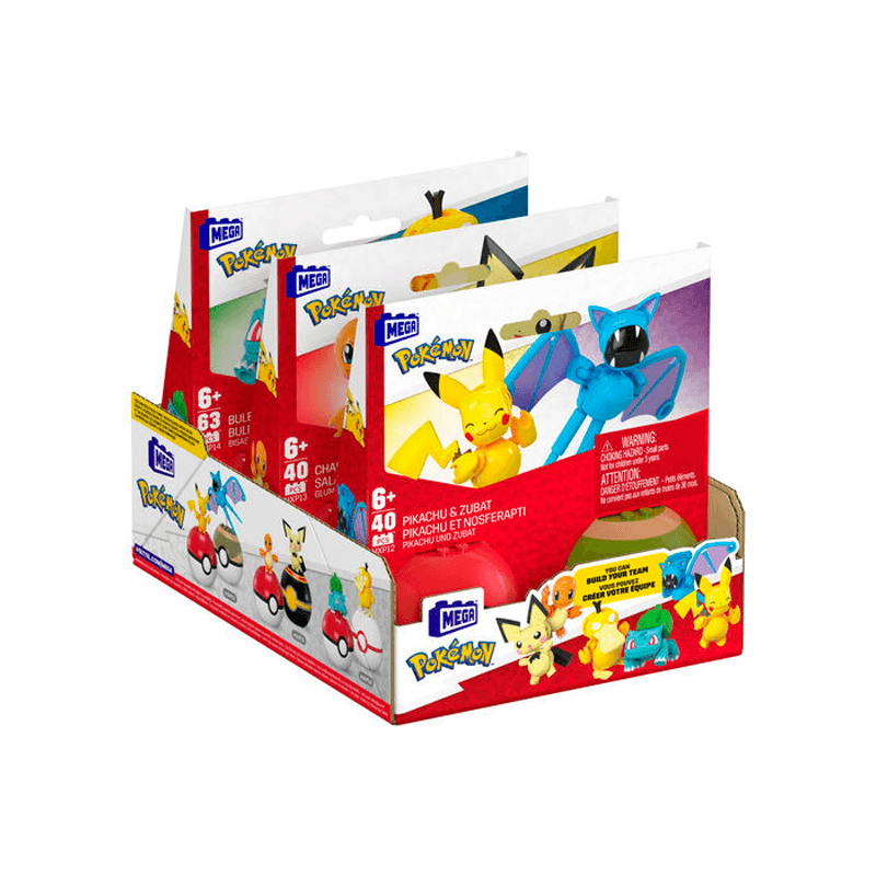 Mattel Mega Construx Hxp11-0 Pokémon Construx Pack De 2
