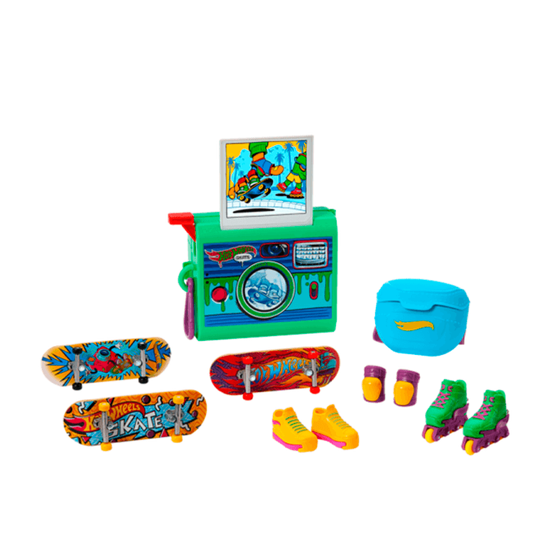 Mattel Hot Wheels Hxp57-0 Patineta Con Tenis Estilo 90