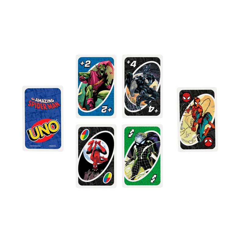 Mattel Games Hxy08-0 Uno Spider-Man