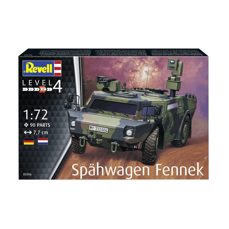 Revell Model 3356 Spahwagen Fennek Vehiculo Militar