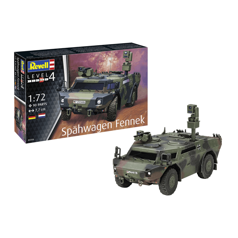 Revell Model 3356 Spahwagen Fennek Vehiculo Militar
