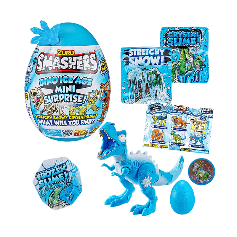 Zuru Smashers 7456Sq1 Dino Ice Mini Huevo Sorpresa