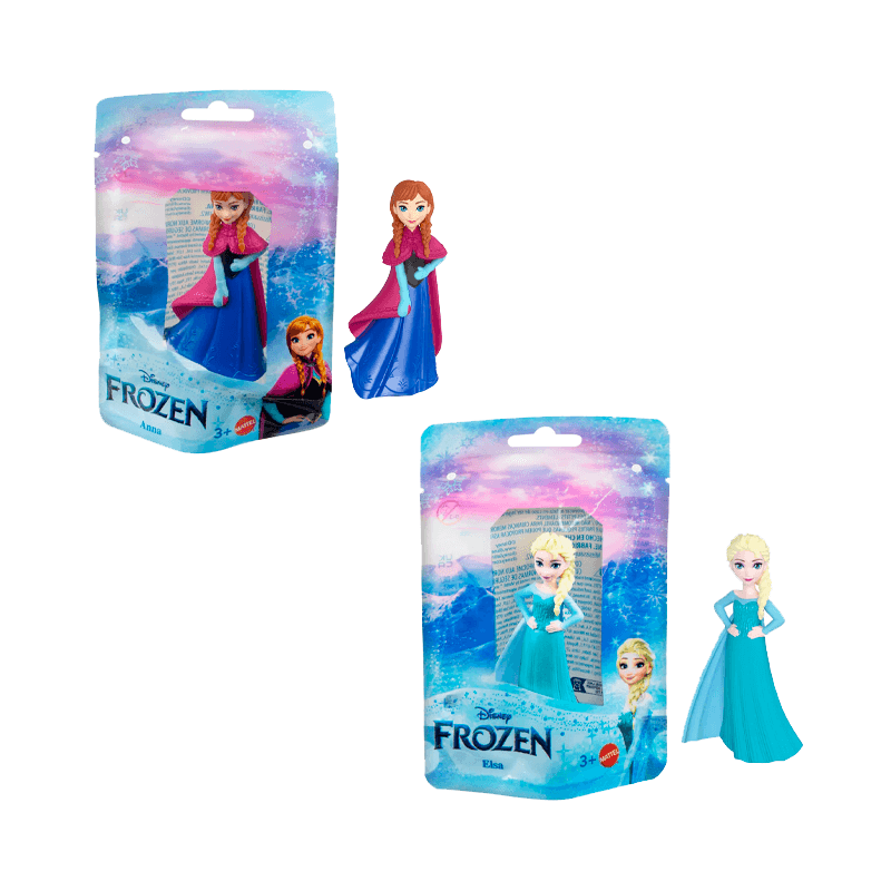 Mattel Disney Princesas Hrn68 Frozen Mini Reinas 7.5 Cm