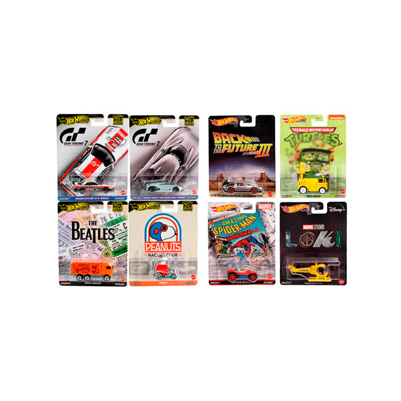 Mattel Hot Wheels Hxd63 Collector Auto Cultura Pop