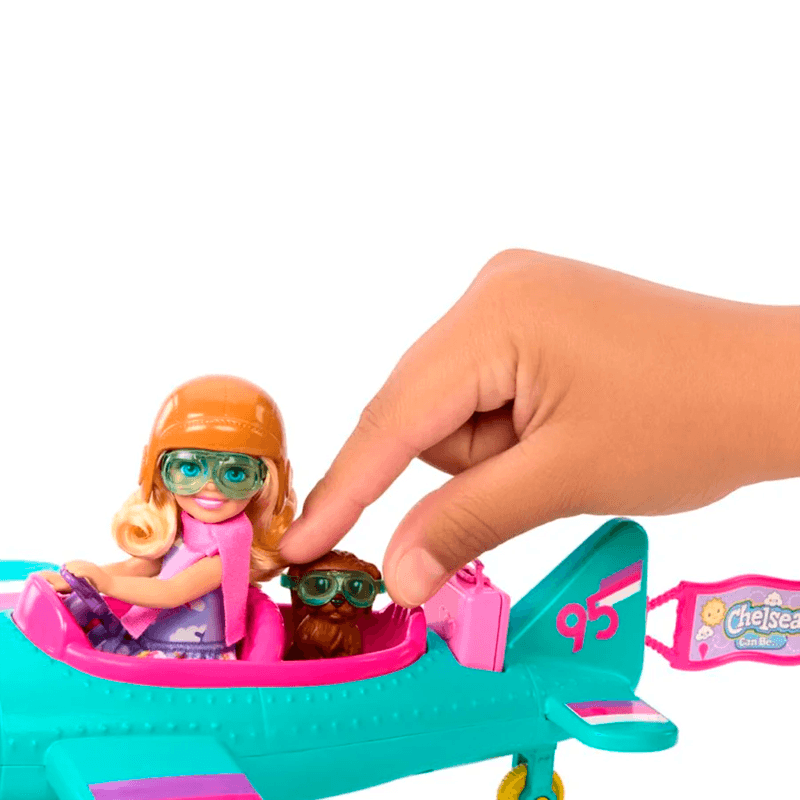 Mattel Barbie Htk38 Chelsea Piloto Avioneta