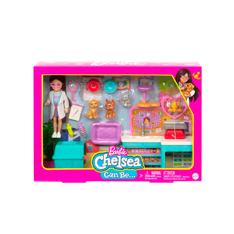 Mattel Barbie Hgt12 Chelsea Veterinaria