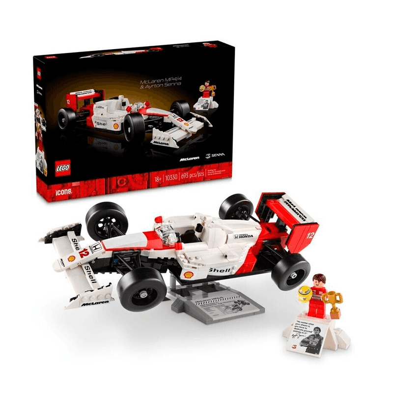 Lego Icons 10330 Mclaren Mp4/4 Y Ayrton Senna