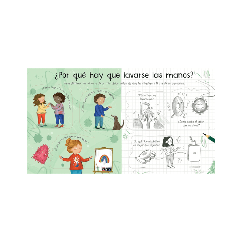 Libro Mis Primeras Preguntas ¿Qué Son Los Virus?