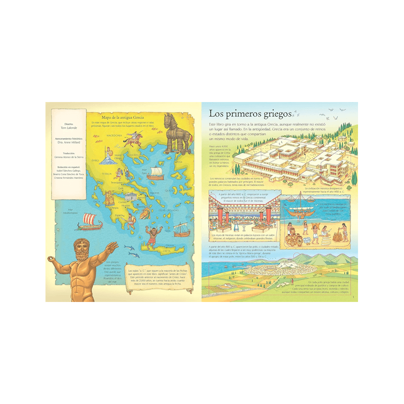Libro Conoce Por Dentro: La Antigua Grecia