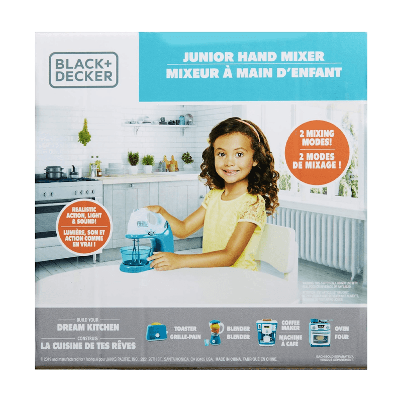 Jakks Pacific Black + Decker 95126-2L-Rf1 Set Batidora De Mano Infantil