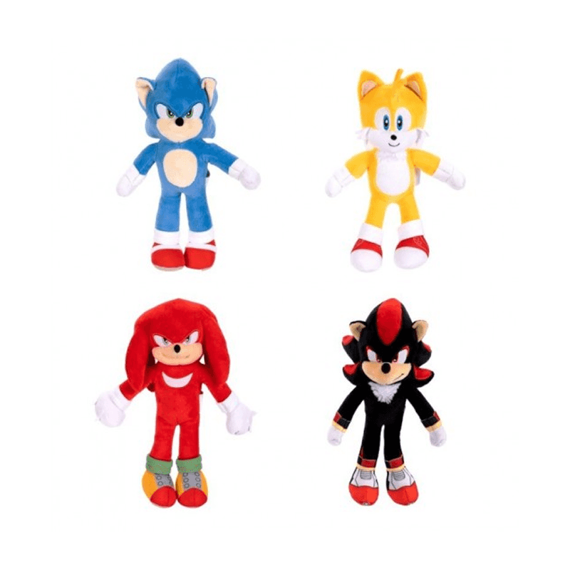 Jakks Pacific Sonic 424674-Pq Peluches Pelicula Sonic 3 De 9 Pgl