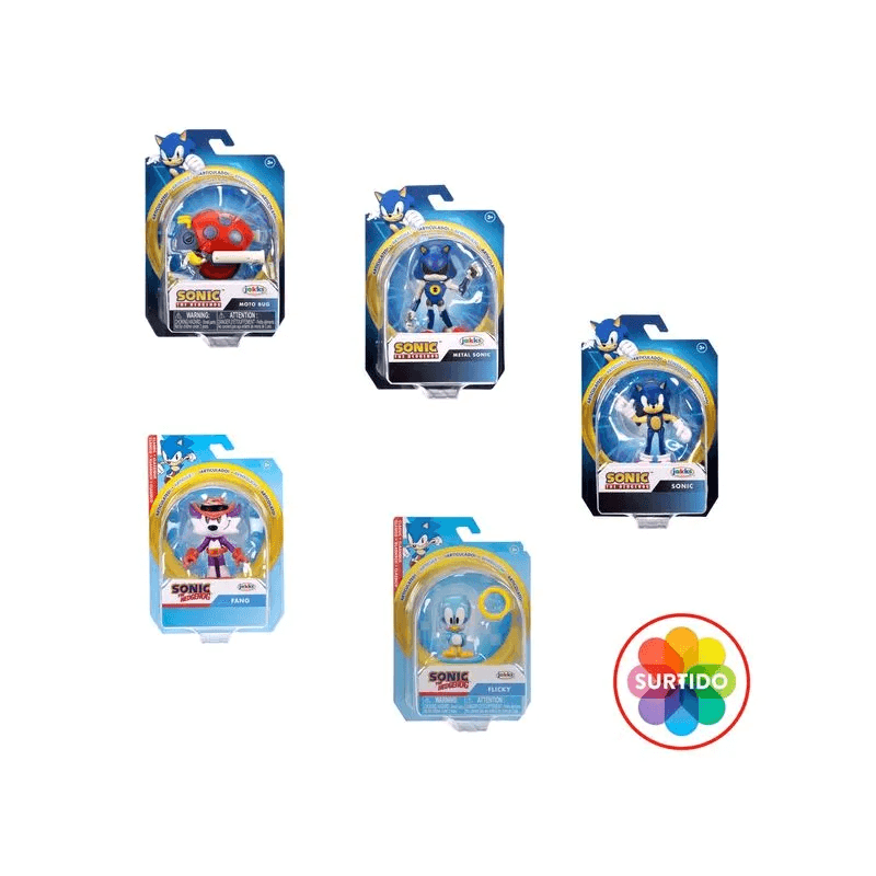Jakks Pacific Sonic 420814 Figura De 2.5 Plg W18
