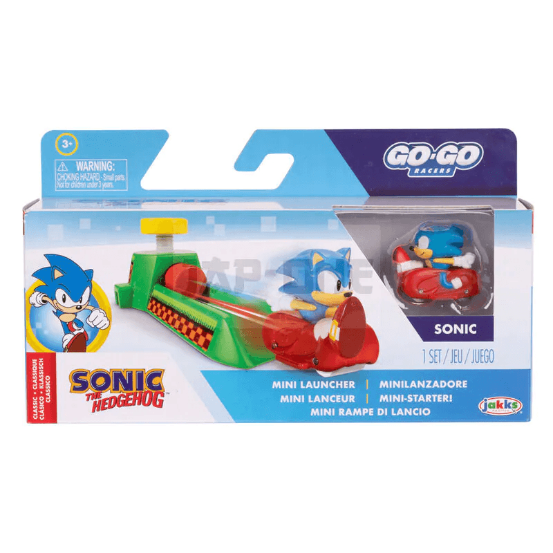 Jakks Pacific Sonic 423324 Figura Asistente De Go Go Racers Sonic W1