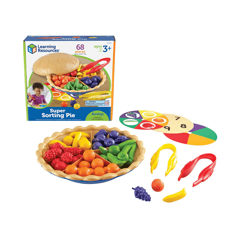 Learning Resources  Ler6216 Pastel De Súper Clasificación Para Niña