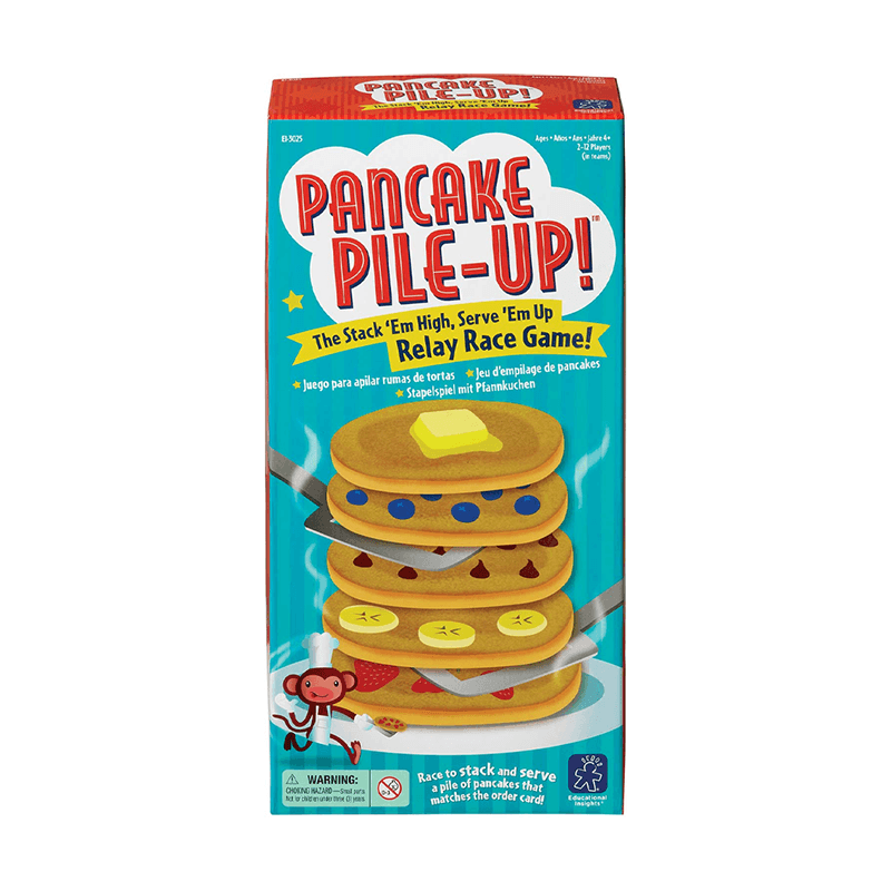 Learning Resources  3025 Juego Educativo Pancake Pile-Up!
