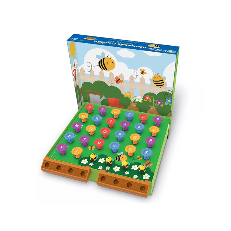 Learning Resources  Ler5543 Juego De Clasificación De Jardín De Flores Abc