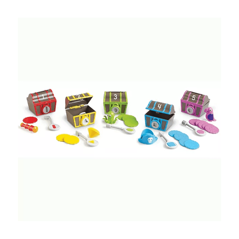 Learning Resources  Ler6808 Set Tesoro Pirata Con Sorpresa