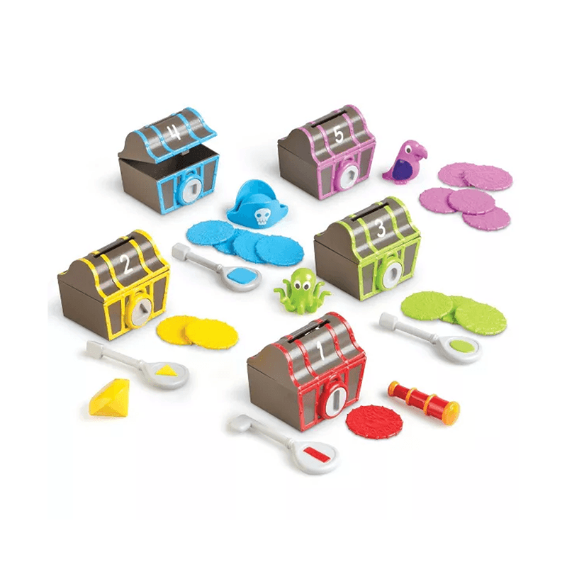 Learning Resources  Ler6808 Set Tesoro Pirata Con Sorpresa