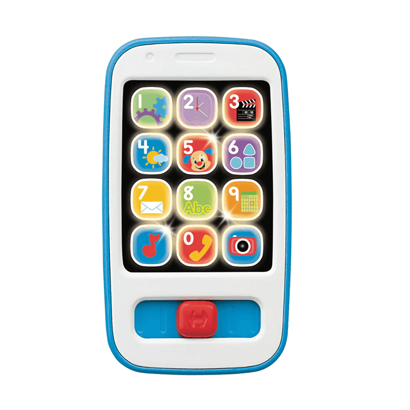 Mattel Fisher Price Hxb83 Telefono Rie Y Aprende Azul