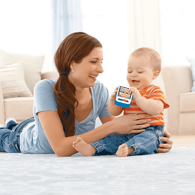 Mattel Fisher Price Hxb83 Telefono Rie Y Aprende Azul