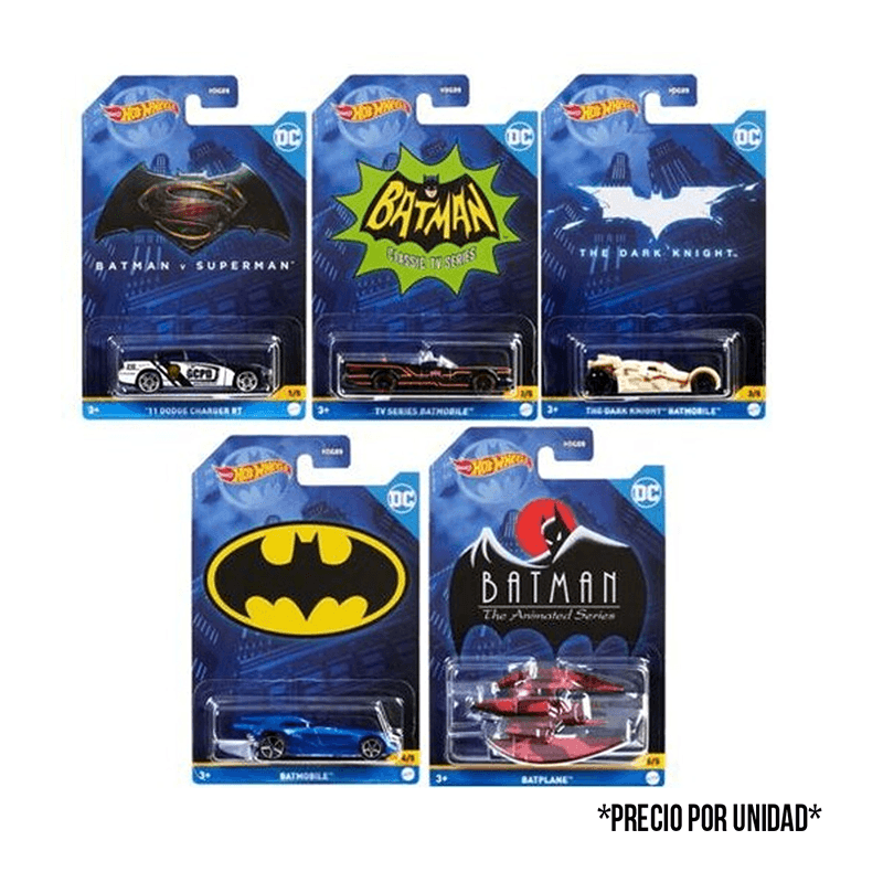 Mattel Hot Wheels Hdg89 Colección Batman Surtido