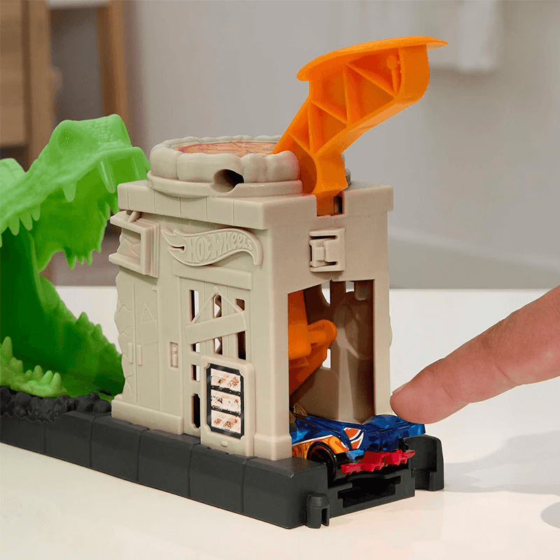 Mattel Hot Wheels Hkx39 Pista Némesis Cocodrilo
