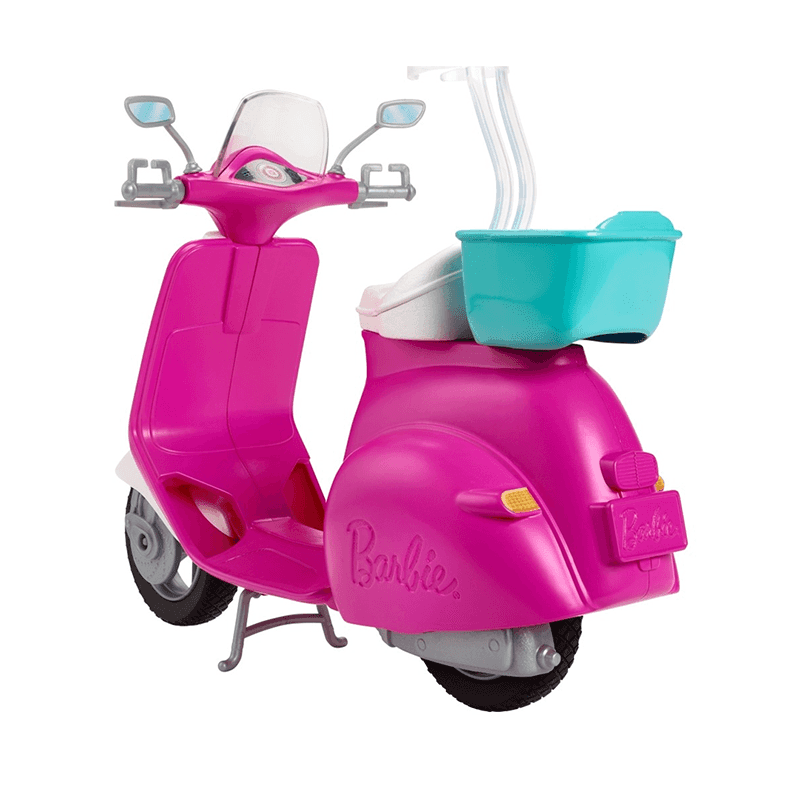 Mattel Barbie Gbk85 Muñeca Con Motoneta