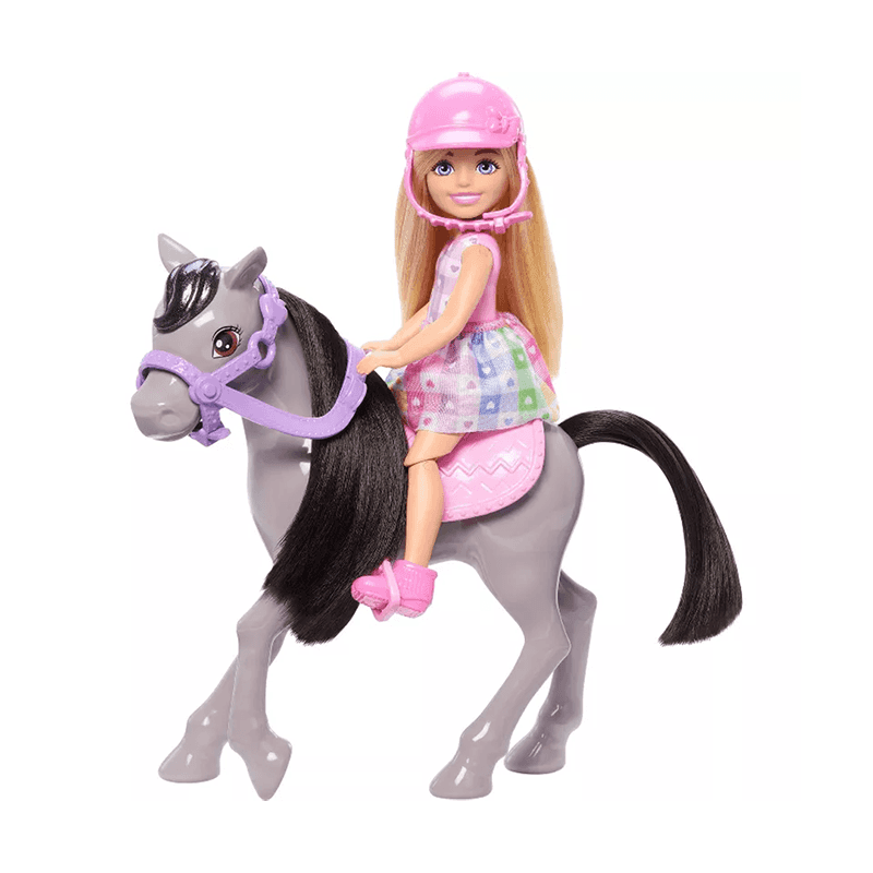Mattel Barbie Htk29 Muñeca Chelsea Paseo En Pony
