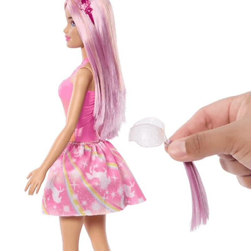 Mattel Barbie Hrr13 Muñeca Unicornio Falda De Ensueño Rosa