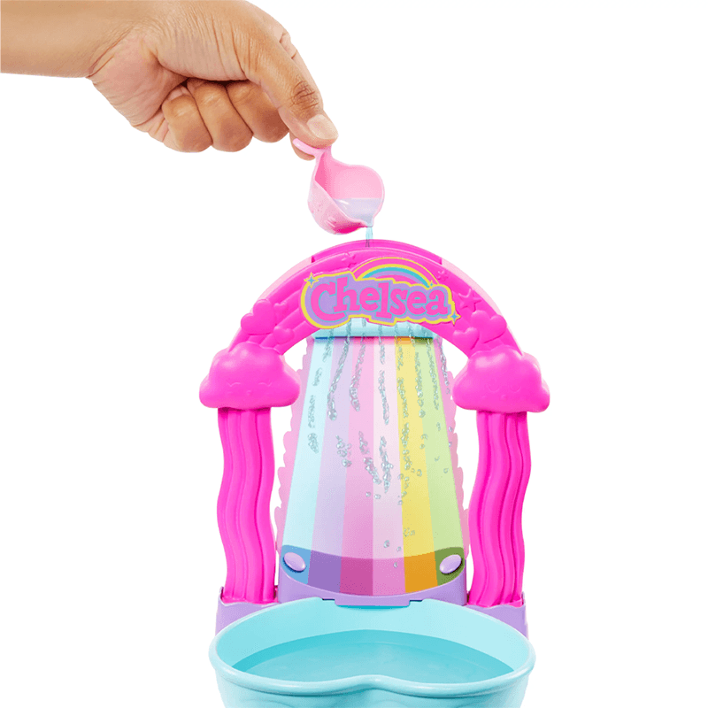 Mattel Barbie Htk39 Muñeca Chelsea Resbaladilla De Agua
