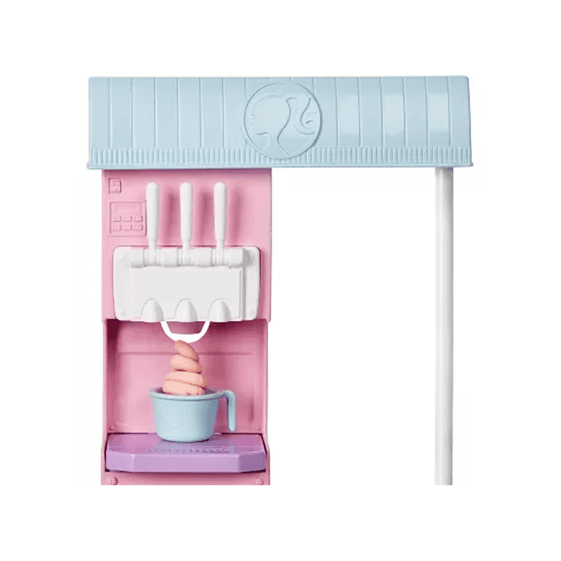 Mattel Barbie  Hcn46 Muñeca Set Heladeria