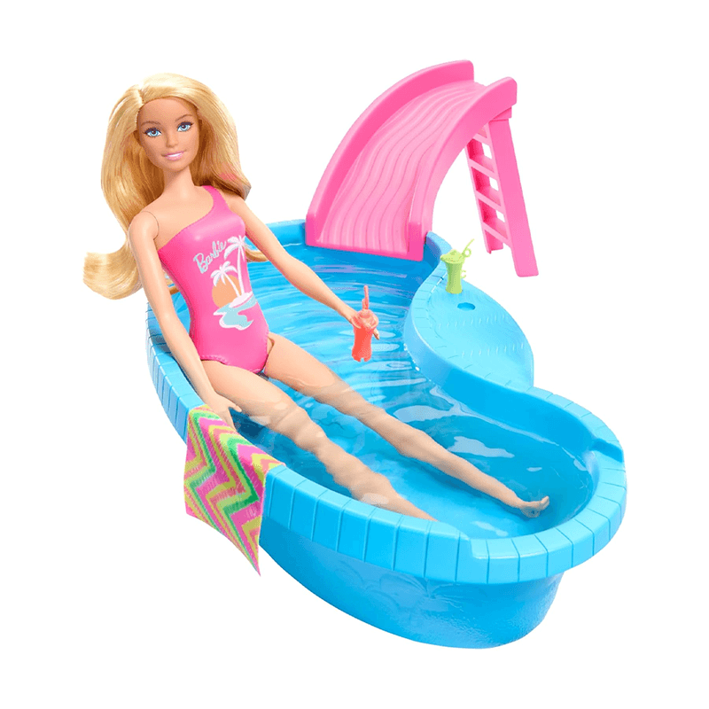 Mattel Barbie  Hrj74 Muñeca Con Alberca