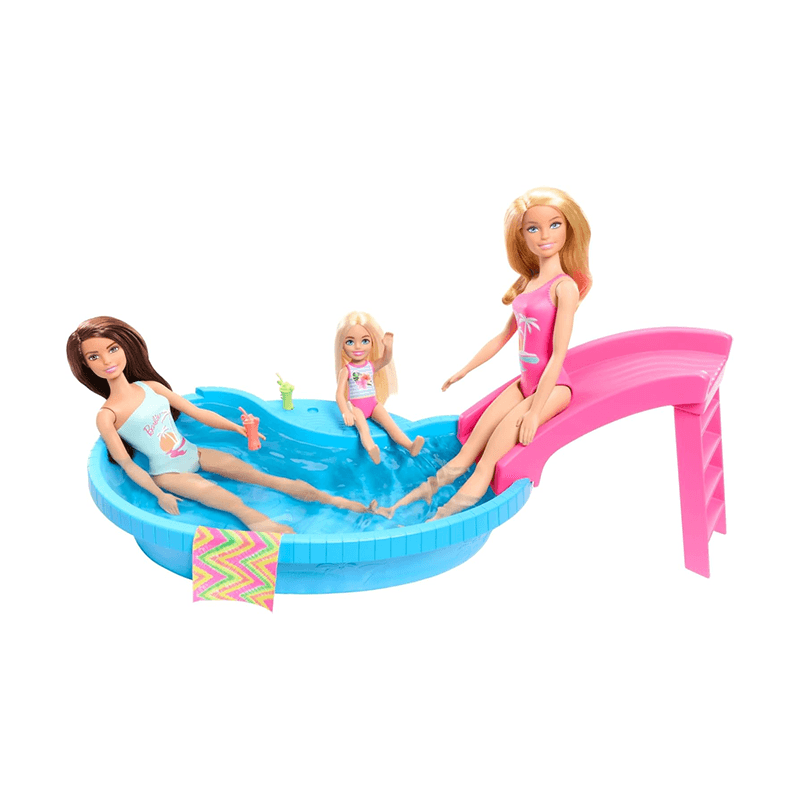 Mattel Barbie  Hrj74 Muñeca Con Alberca