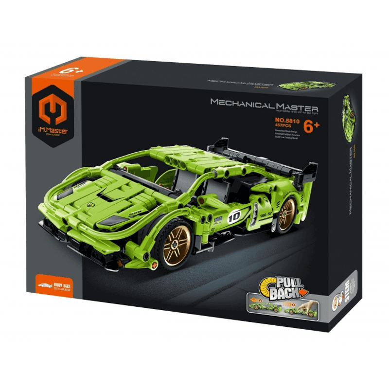 Im.Master Mechanical Master 5810 Super Carro Verde 457Pcs