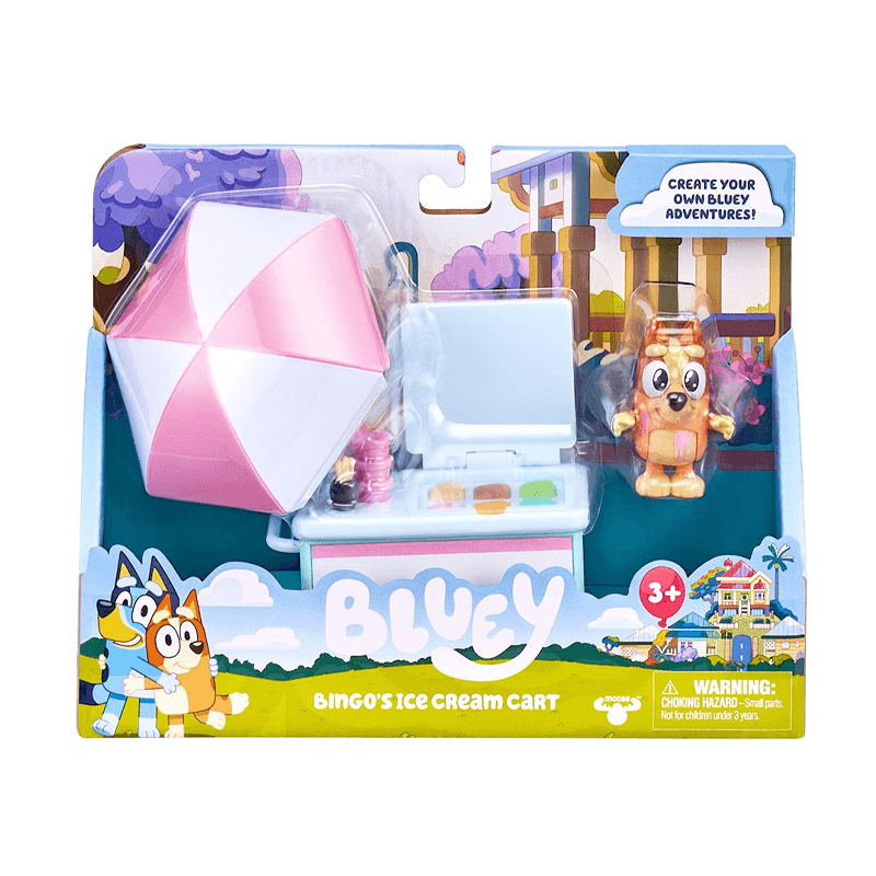 Moose Bluey 17356 Vehículo Con Figura S7 Surtido