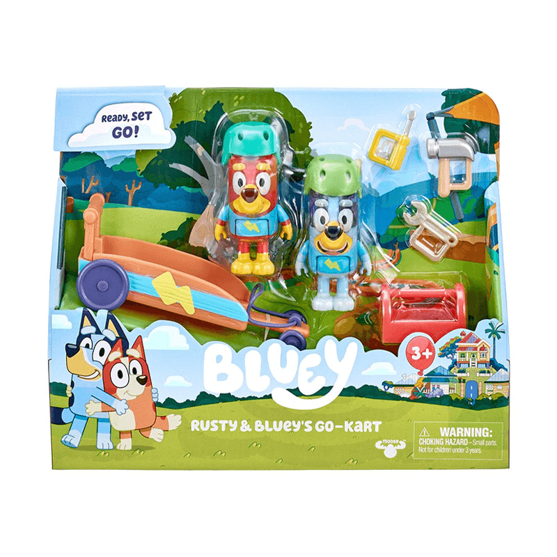 Moose Bluey 17356 Vehículo Con Figura S7 Surtido