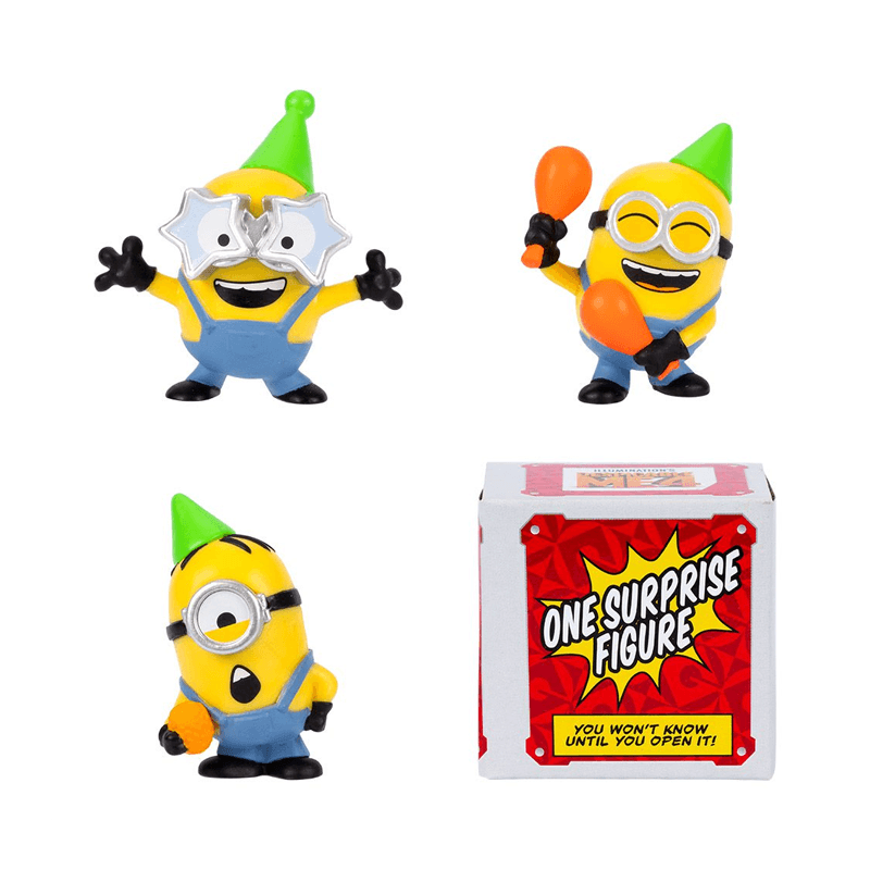 Moose Mi Villano Favorito 4 59273 Minions Set De 4 Figuras Coleccionable 2Plg  Surtido