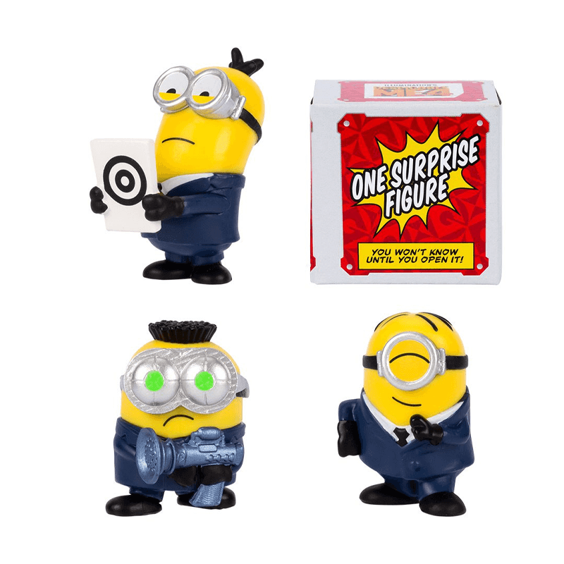 Moose Mi Villano Favorito 4 59273 Minions Set De 4 Figuras Coleccionable 2Plg  Surtido