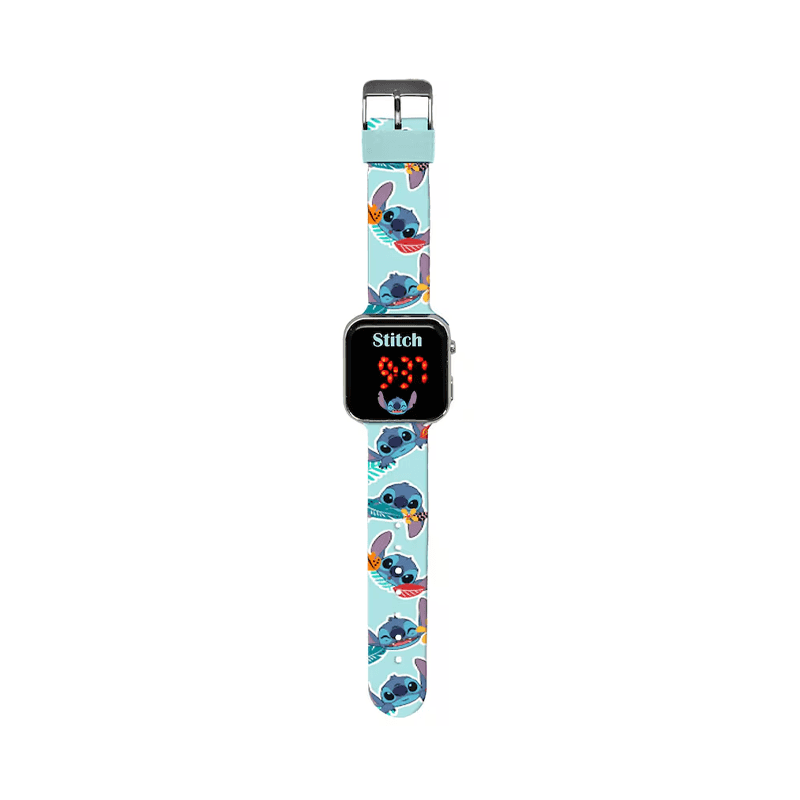 Boing Toys Disney Las4039 Reloj Stitch Led Azul