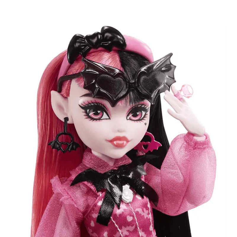 Mattel Monster High Hhk51 Muñeca Draculaura Con Mascota Y Accesorios