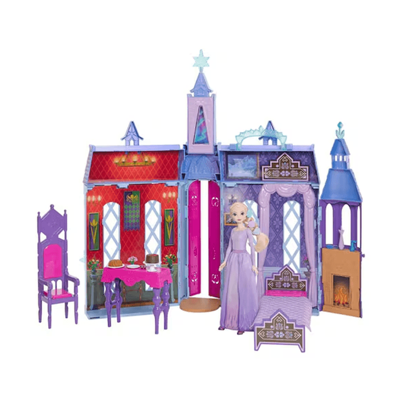 Mattel Disney Princesas Hlw61 Frozen Castillo De Arendelle Con Muñeca Elsa
