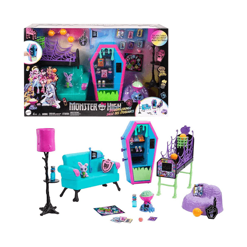 Mattel Monster High Hnf67 Juego Salón De Estudio