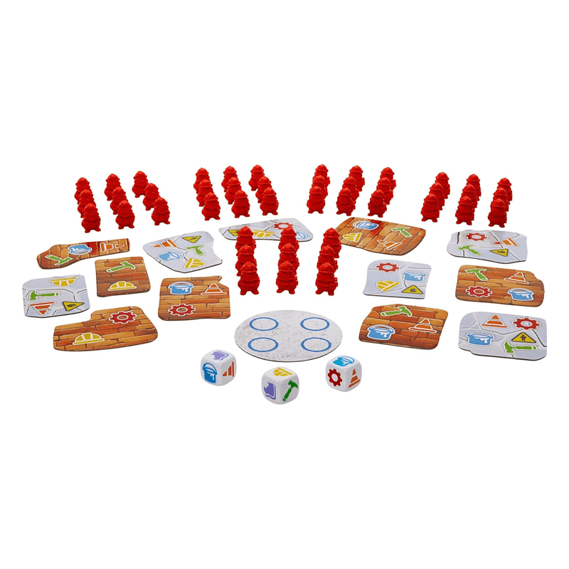 Mattel Games Hpw60 Juego De Mesa Castores Constructores