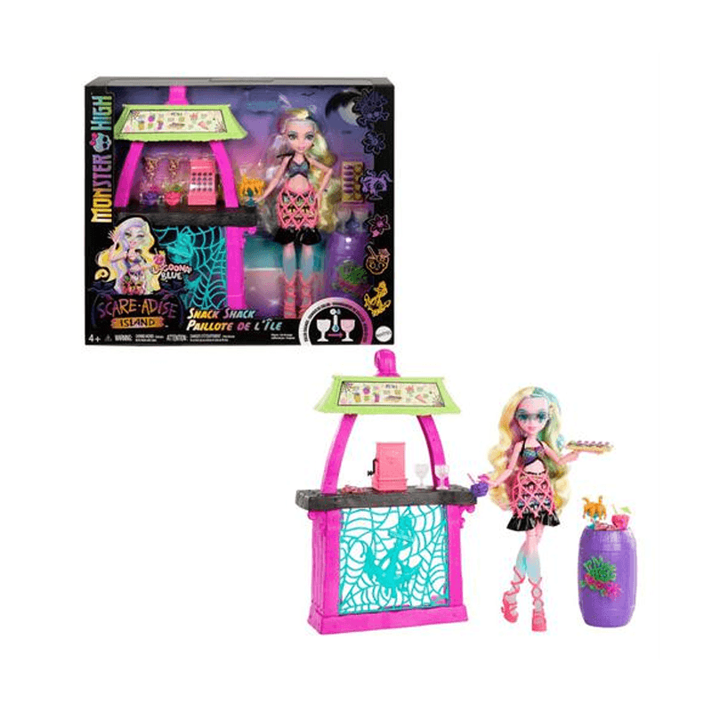 Mattel Monster High Hrp70 Muñeca Lagoona Blue Isla Scare Adise Bar