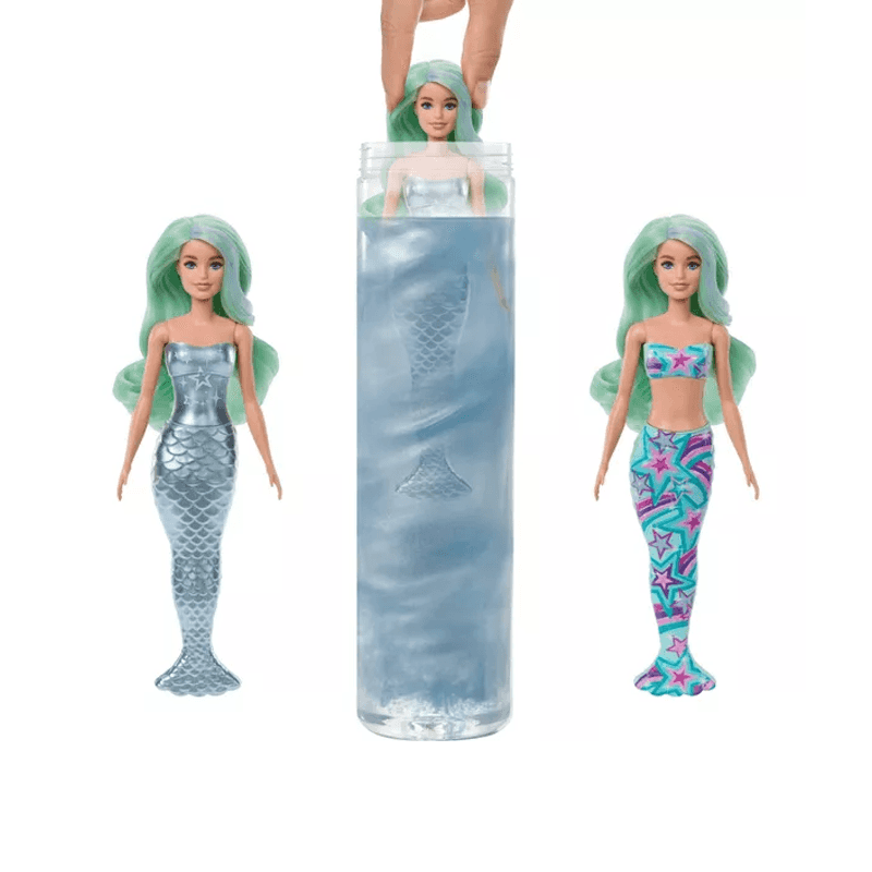 Mattel Barbie Hth45 Muñeca Cutie Reveal Sirena De Color Surtido