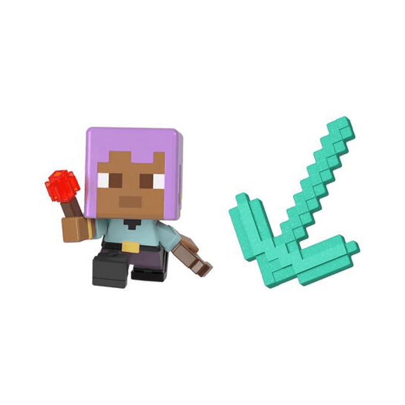 Mattel Minecraft Htk99 Mini Modo Miner’a Surtido
