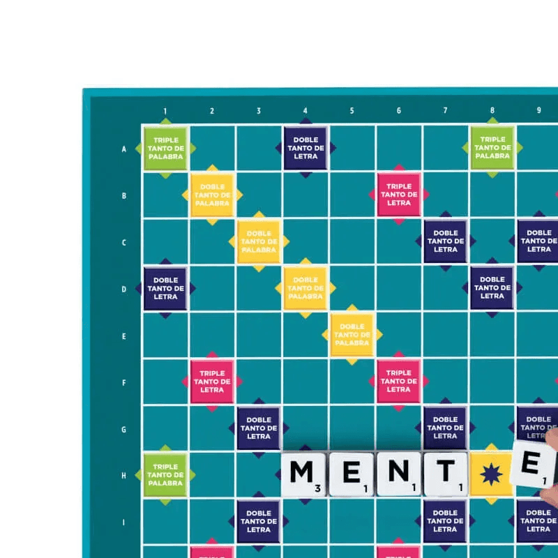 Mattel Games Hxm54 Juego De Mesa Scrabble 2 En 1 Con Palabras