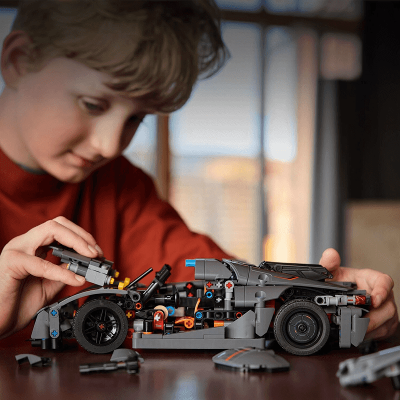 Lego Technic 42173 Hipercoche Koenigsegg Jesko Absolut Grey