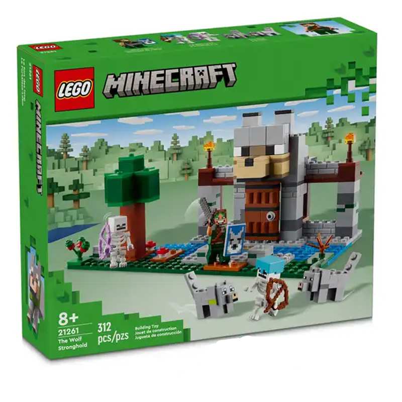 Lego Minecraft 21261 La Fortaleza Del Lobo