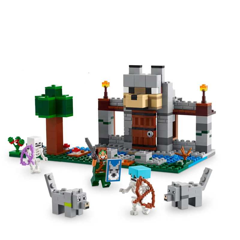 Lego Minecraft 21261 La Fortaleza Del Lobo